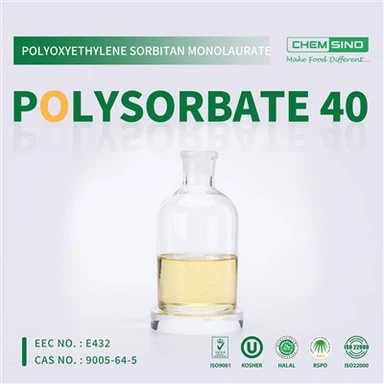 Upplifðu kosti Polysorbates Liquid Polysorbate 40 fyrir ýruþarfir þínar CAS NO.9005-66-7