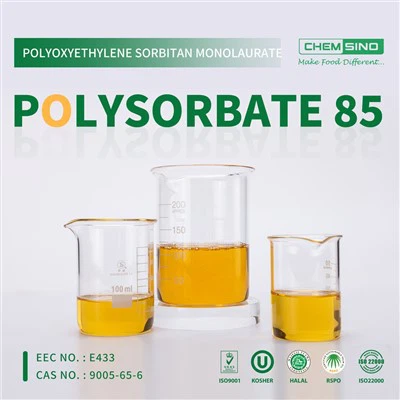 Hvernig pólýsorbat 85 eykur stöðugleika fljótandi vara CAS NO.9005-70-3