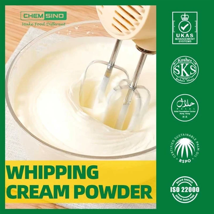 Competitive Price Whipping Cream Powder in Cakes And Ice Cream