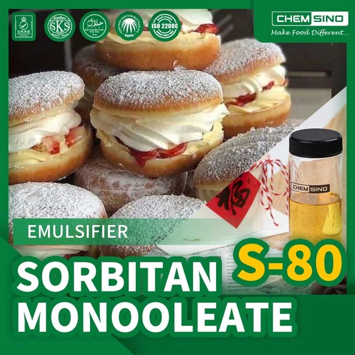 Ýruefni og sveiflujöfnun Sorbitan monooleat (span 80)