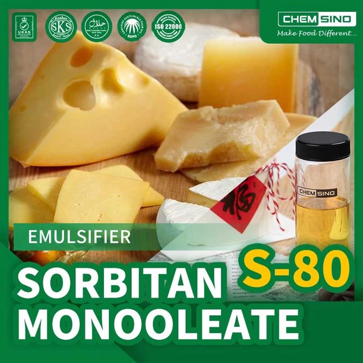 Emulsifier Sorbitan Monooleate Uses In Food And Cosmetics