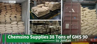 Chemsino selur 38 tonn af GMS 90 til Jórdaníu