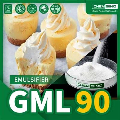 Glycerol Mono Laurate E471 duftform Notkun í matvælum