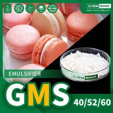 GMS Powder Mono-di glýseríð /GMS 40/GMS52 / GMS60