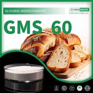 Gott Gagnlegt fyrir köku Glycerol Monostearate GMS 60 Powder CAS nr.31566-31-1