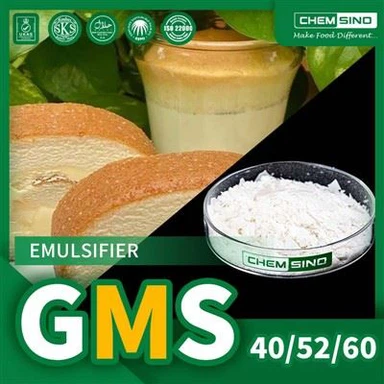 RSPO vottorð GMS 52 Powder CAS nr.31566-31-1 Glýseról mónóstearat