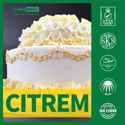 Fjölhæfur Citrem E472C ýruefni fyrir sósur, krem ​​og drykki
