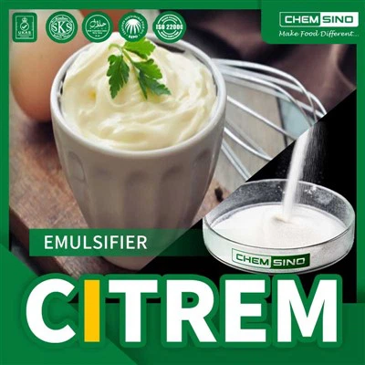 Citrem ýru sítrónusýru esterar af mónó og diglycerides í bakstri