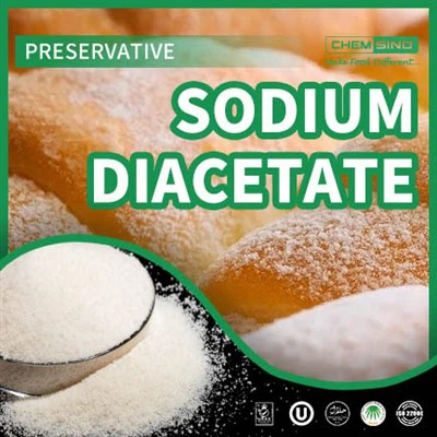 Matvælaaukefni Natríumdíasetat E262 fyrir krydd og kjötvörur