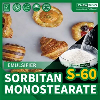 Matvælaaukefni Sorbitan Monostearate E491 Span 60